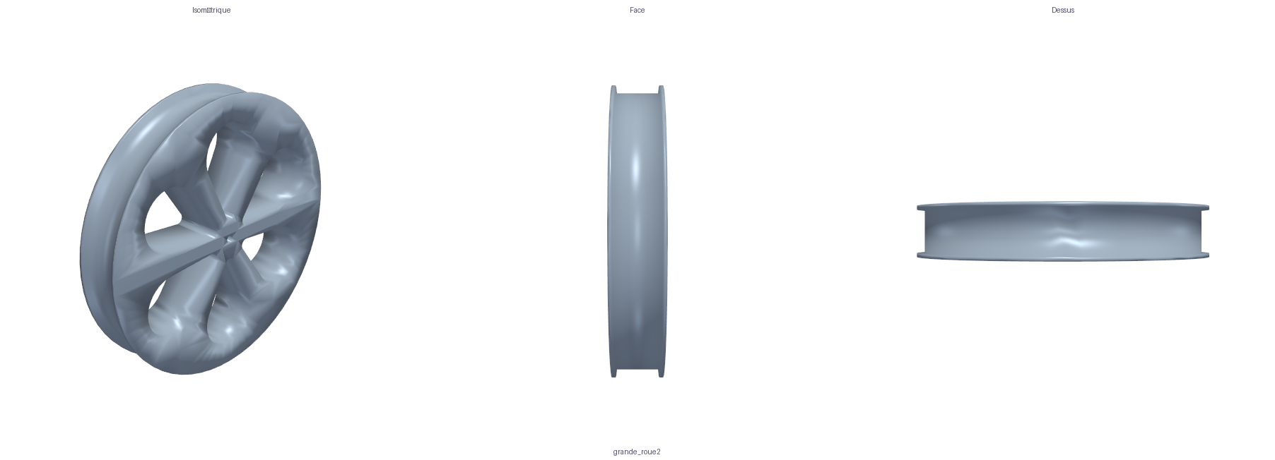 Pièces 3D imprimées sur mesure